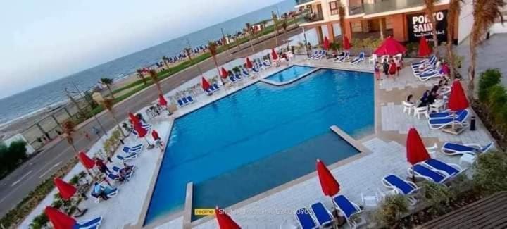 شاليه فندقي أرضي بحديقه خاصه في منتجع بورتوسعيد 'Ezbet Shalabi el-Rudi 外观 照片