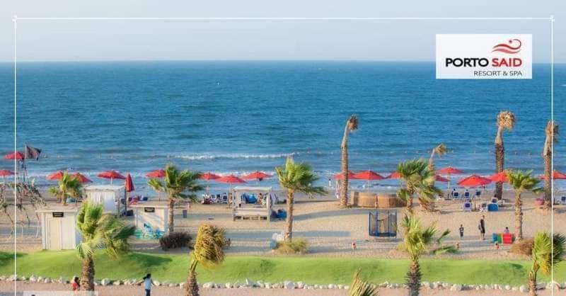 شاليه فندقي أرضي بحديقه خاصه في منتجع بورتوسعيد 'Ezbet Shalabi el-Rudi 外观 照片